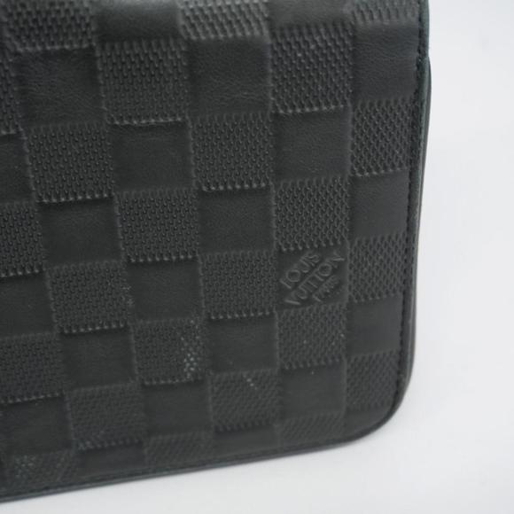 Louis Vuitton Long Wallet Damier Infini Zippy XL N61254 Onyx Men's - Picture 9 of 14